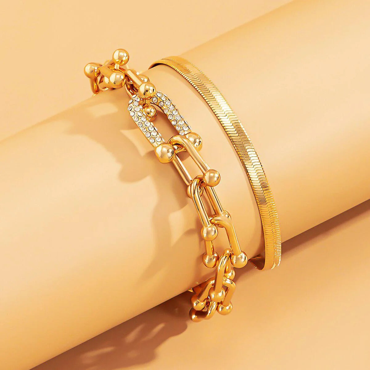 Pulseira de Cristal Charmosa