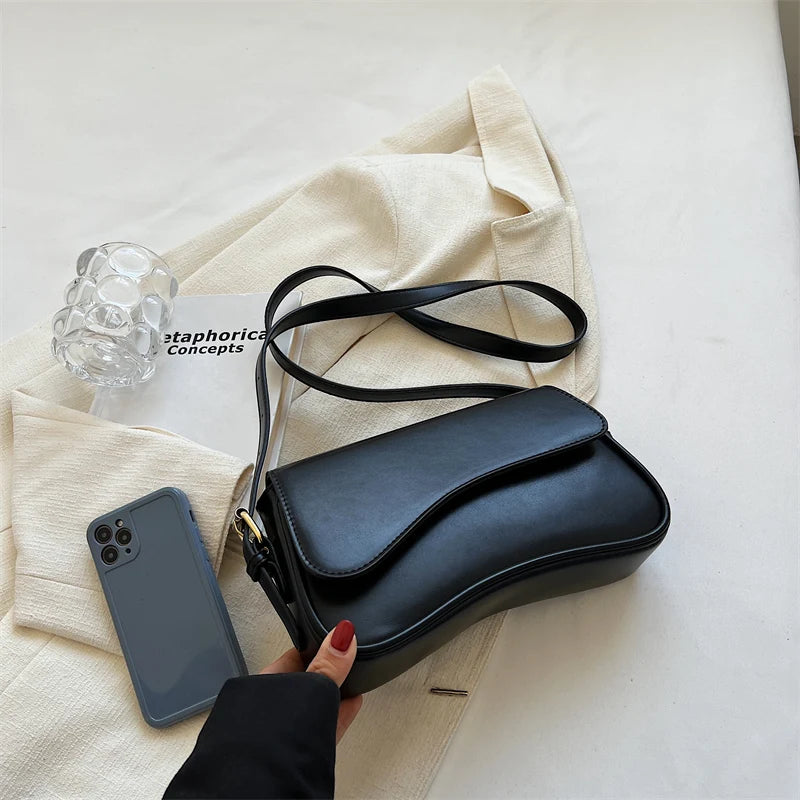 Bolsas Baguete de Couro