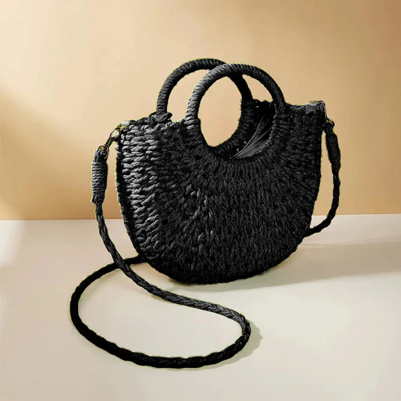 Bolsa de Palha Meia-Lua