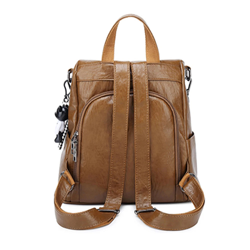 Mochila de Couro Elegante