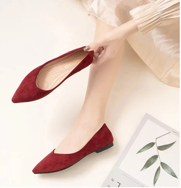 Tênis Feminino Casual com Bico Fino