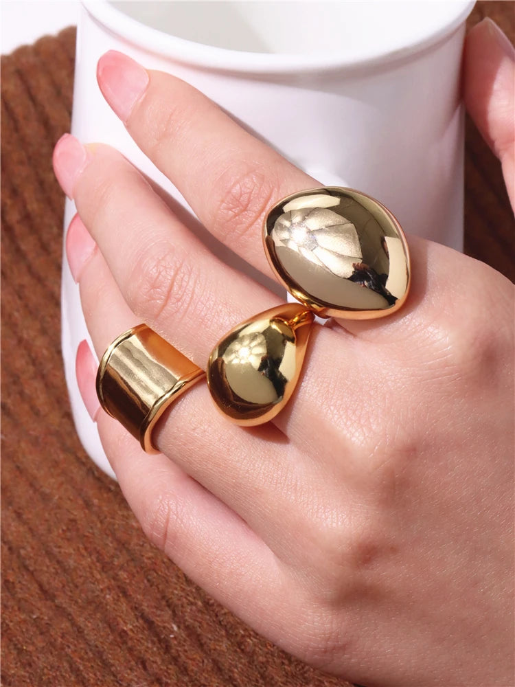 Anel Regular Dourado