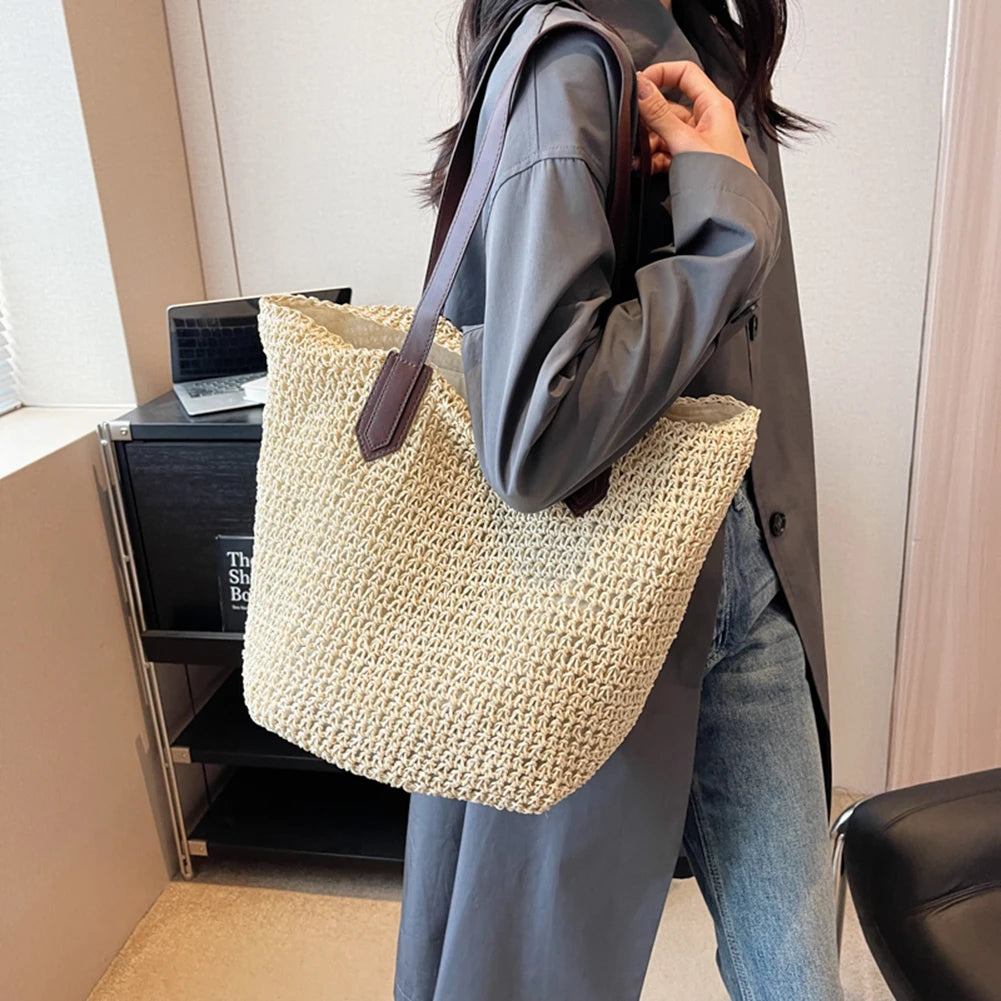 Bolsa Boho de Palha