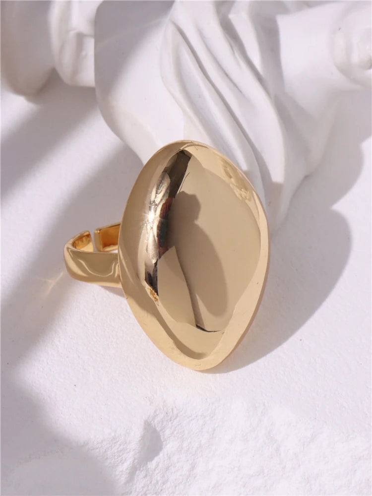 Anel Regular Dourado
