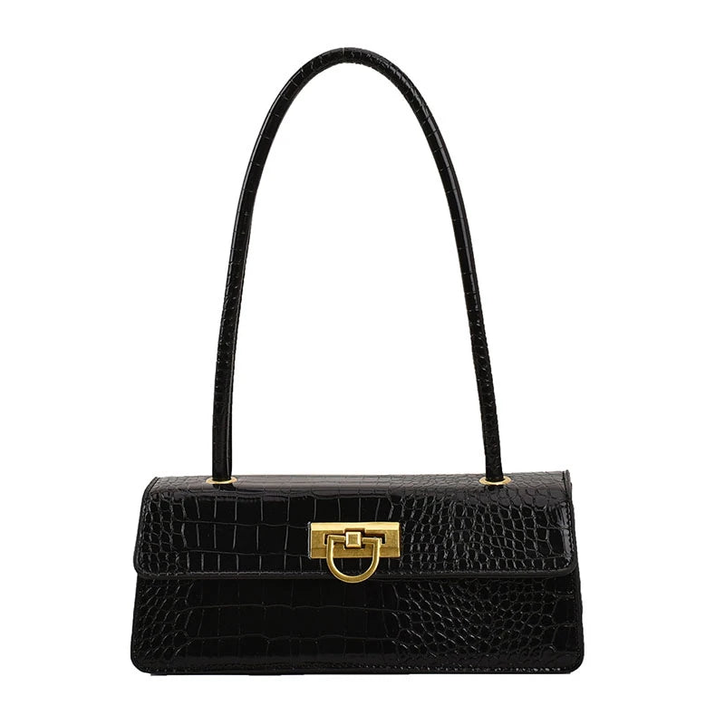 Bolsa Baguete Dourada