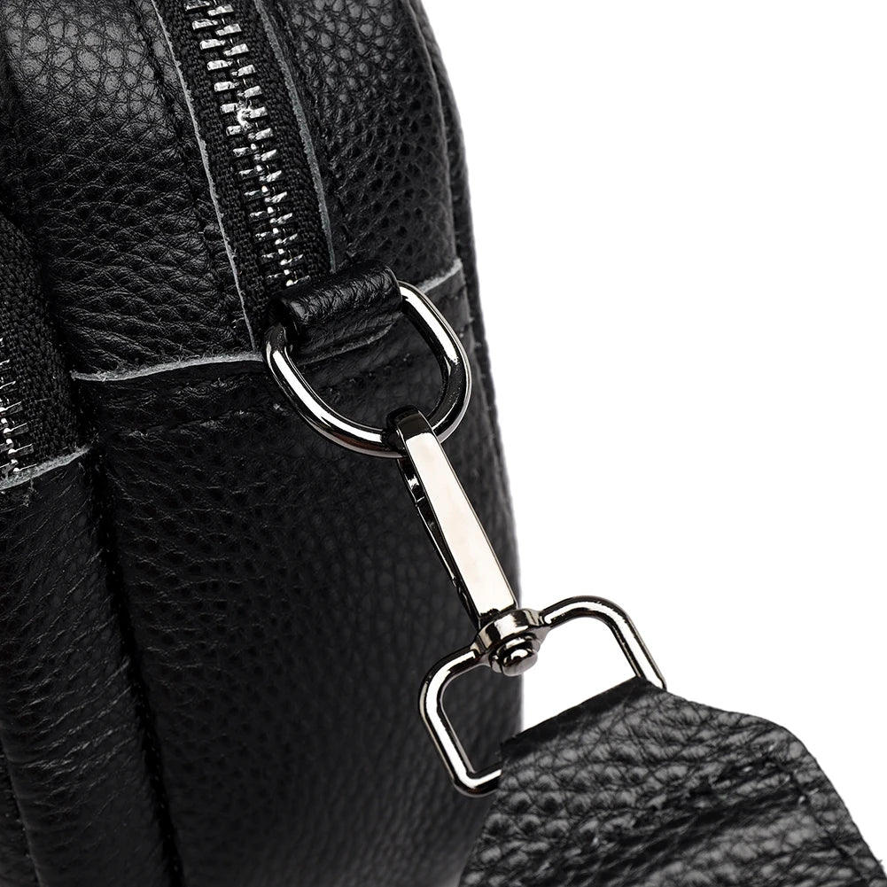 Bolsa Transversal de Couro