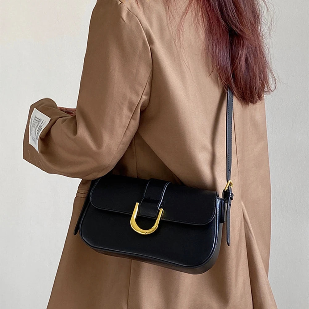 Bolsa Baguete Couro