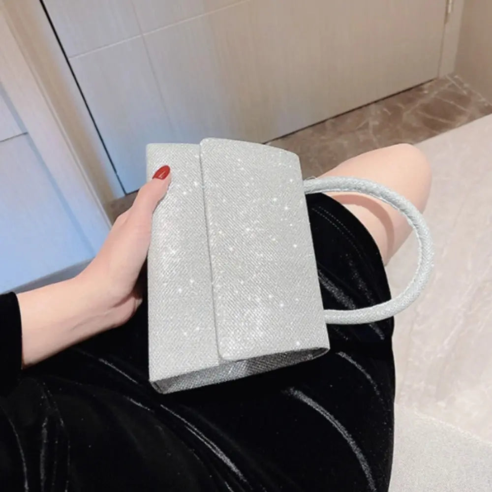 Bolsa de Festa Prateada