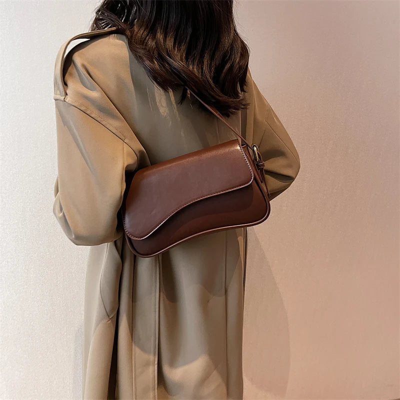 Bolsas Baguete de Couro