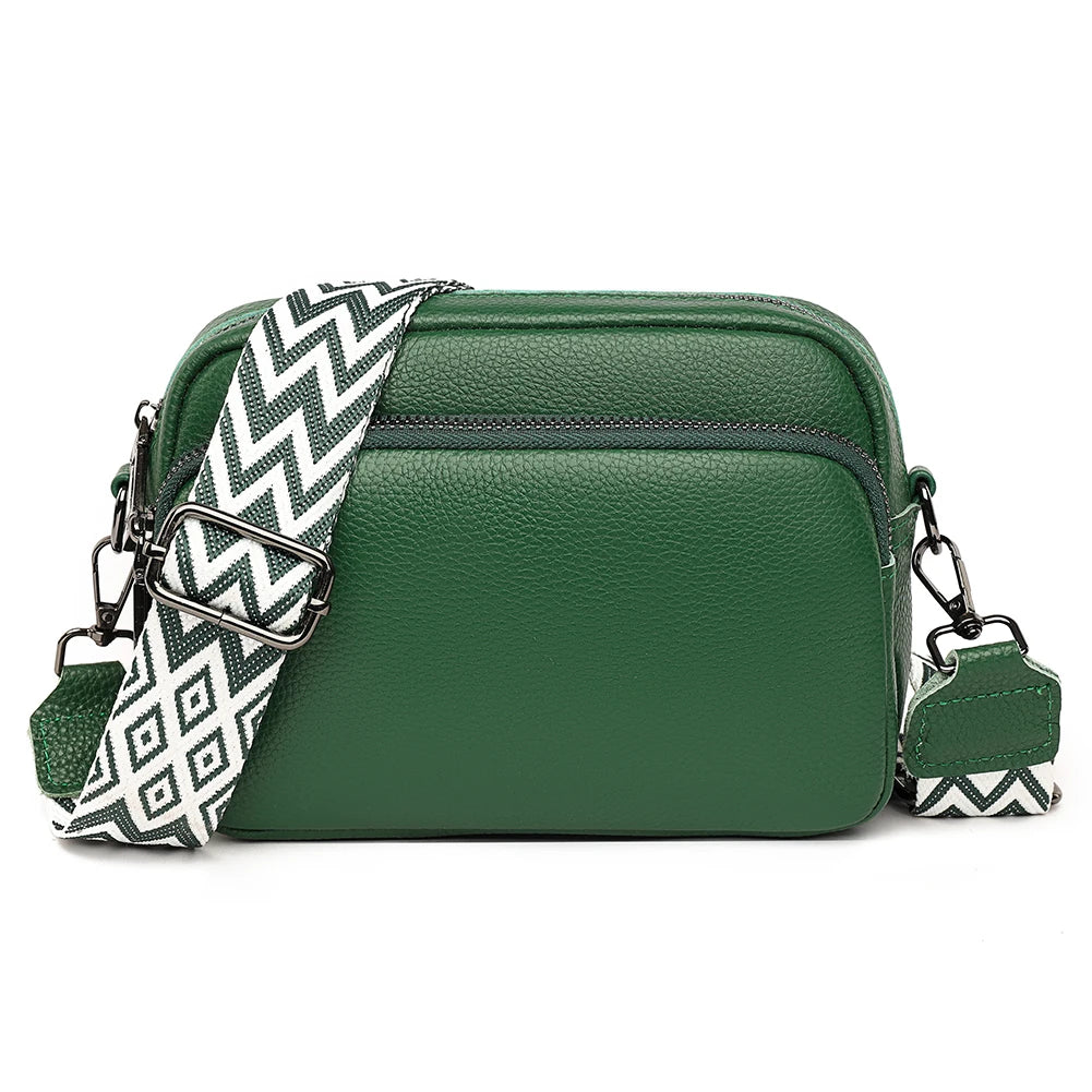 Bolsa Transversal de Couro