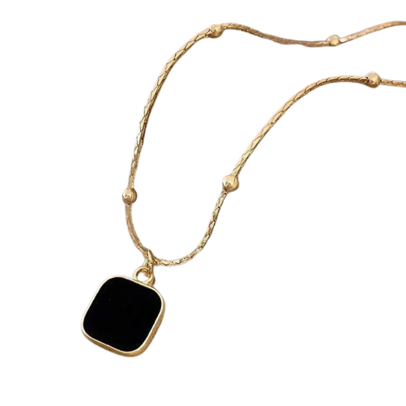 Colar Minimalista Preto