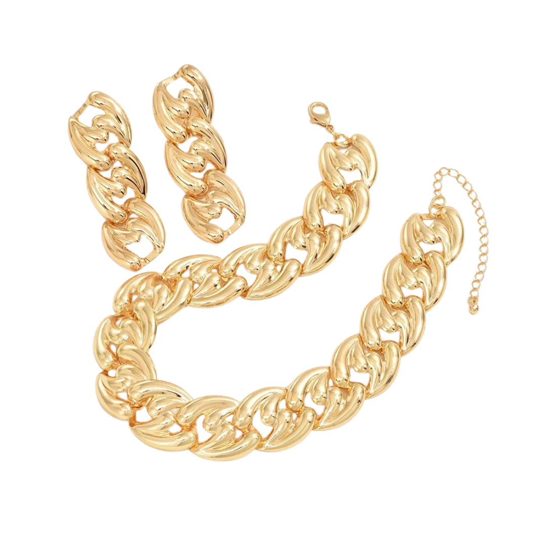Conjunto Colar e Brincos