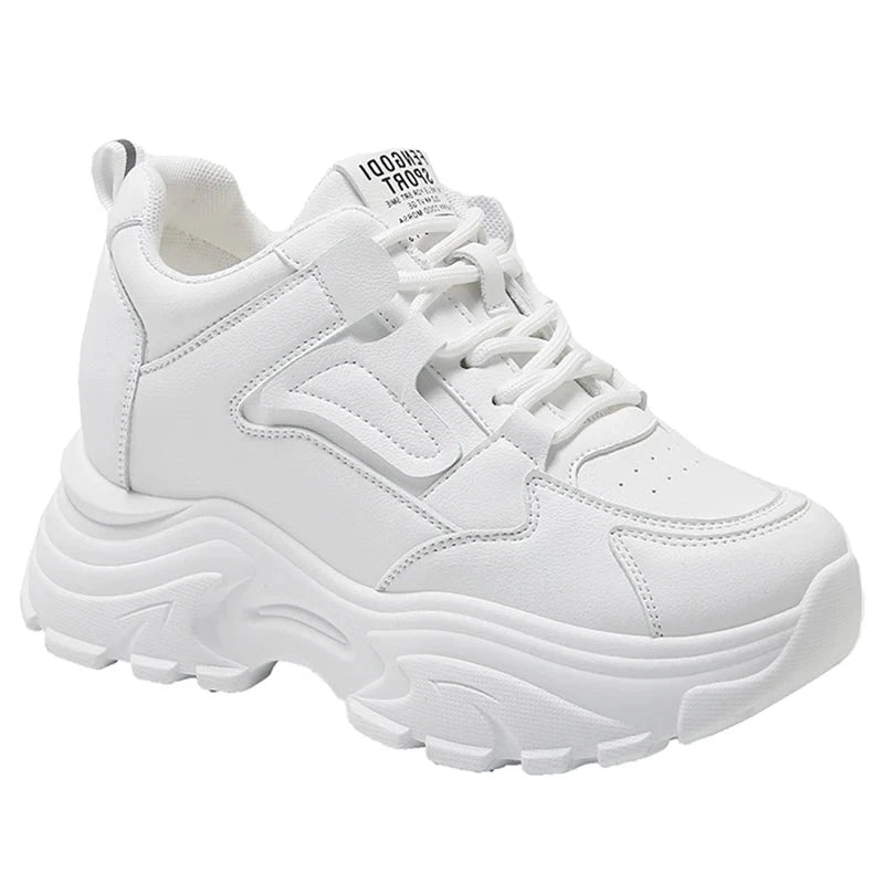 Tênis Plataforma Branco