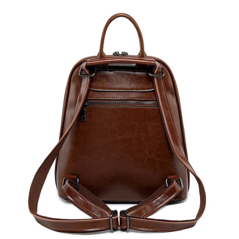 Mochila em Couro Elegante