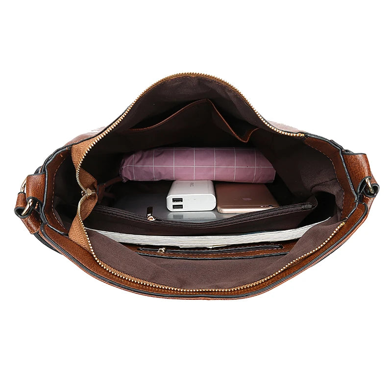 Bolsa Hobo em Couro