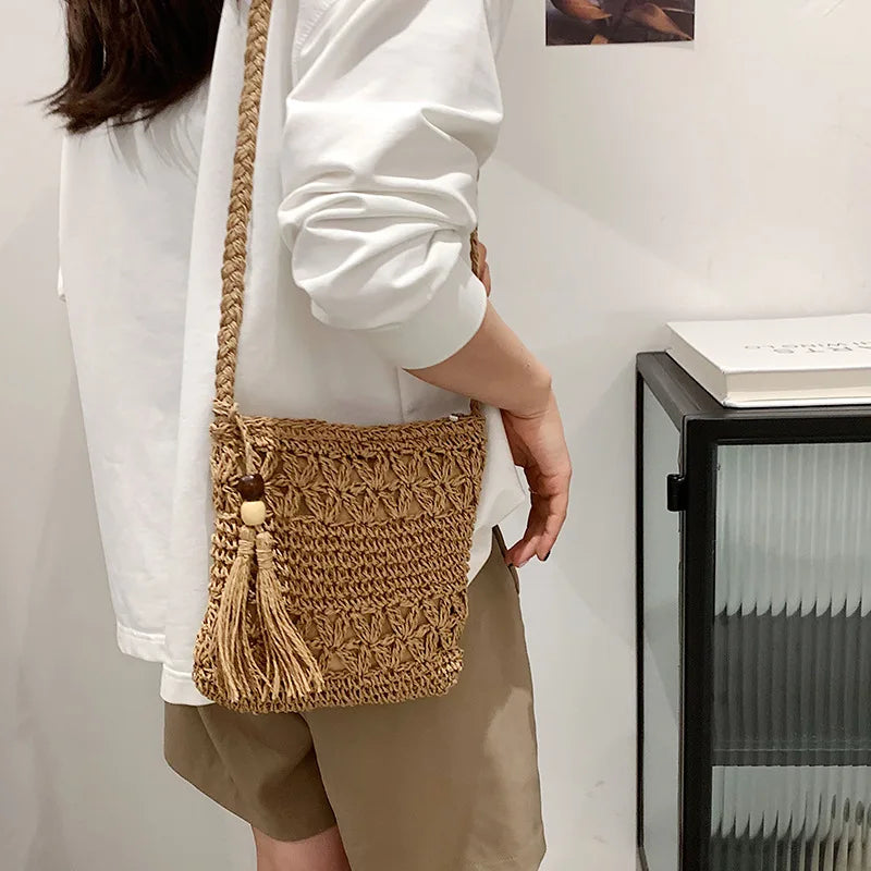 Bolsa de Palha Boho