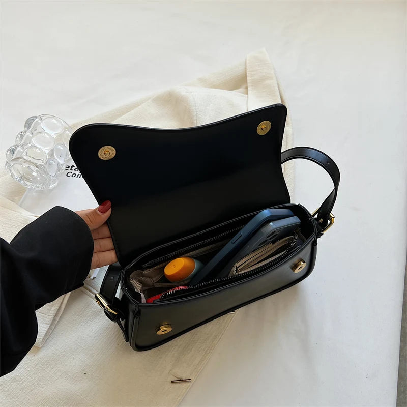 Bolsas Baguete de Couro