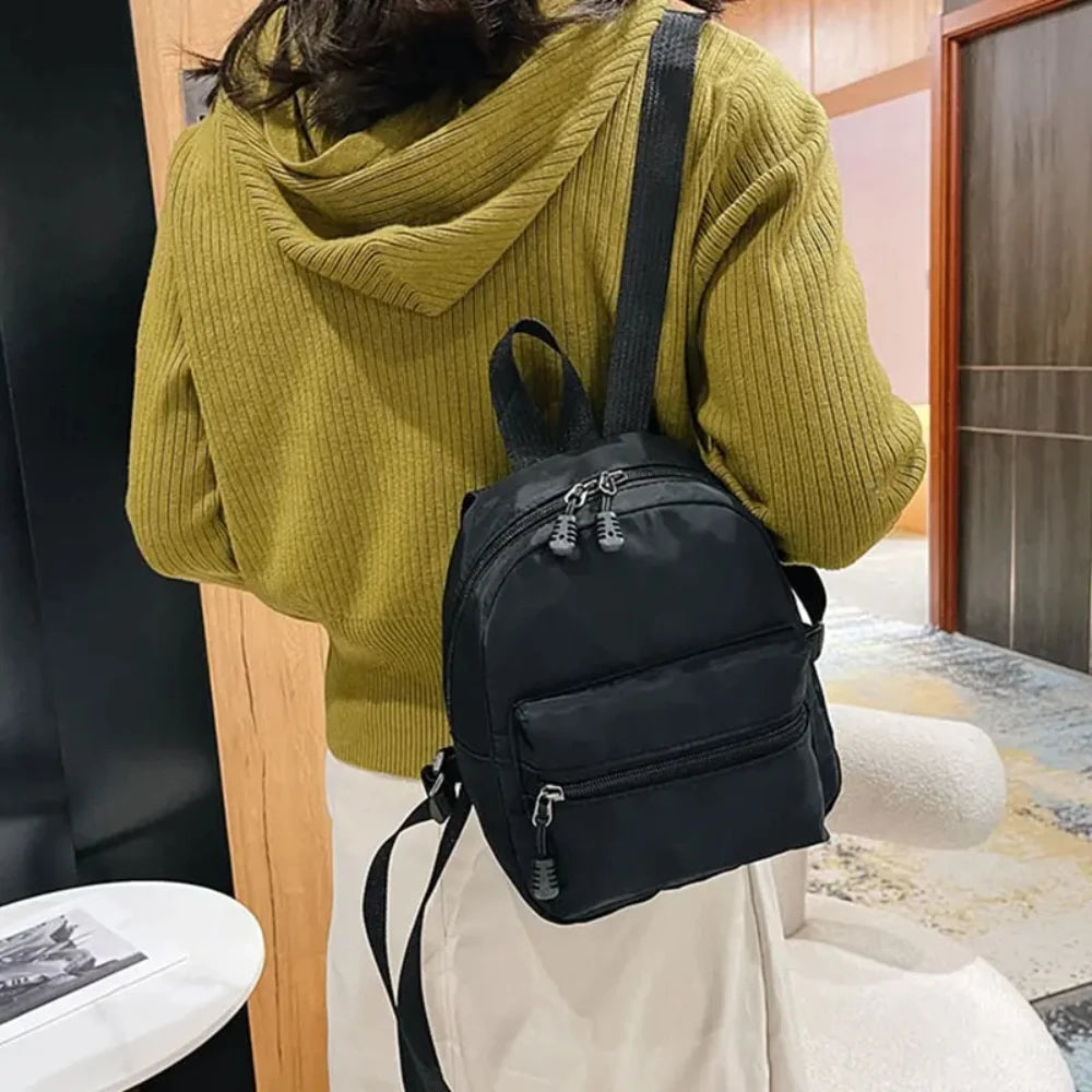 Mochila Nylon Preta