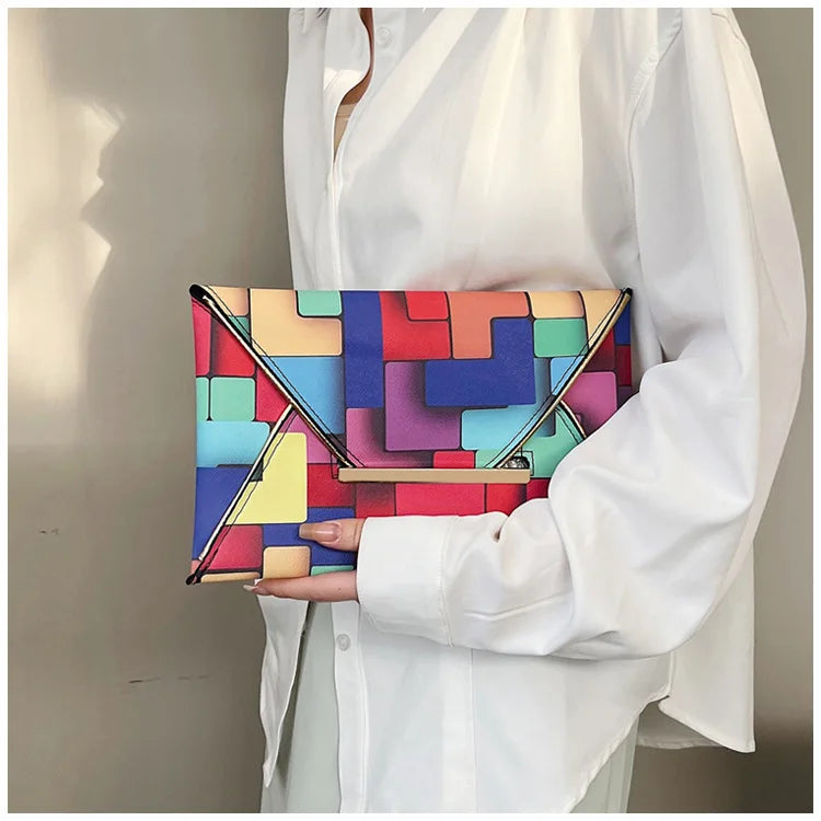 Clutch Envelope Arco-Íris
