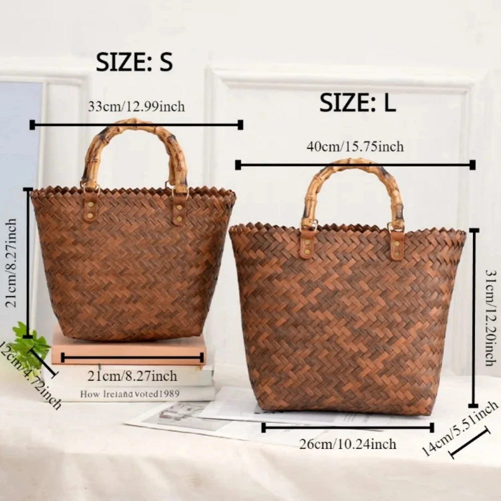 Bolsa de Palha Versátil