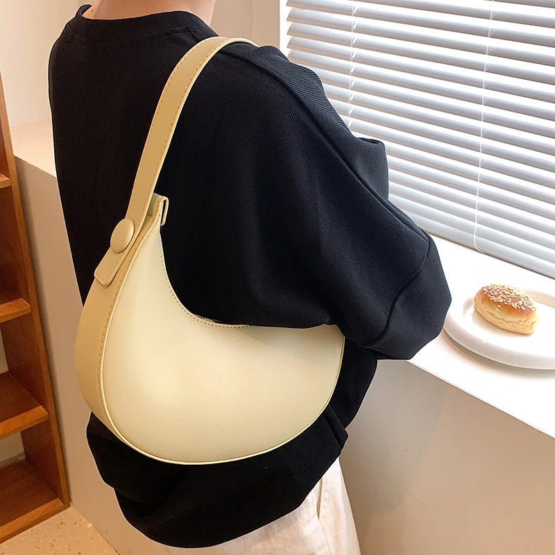 Bolsas Baguete de Couro PU