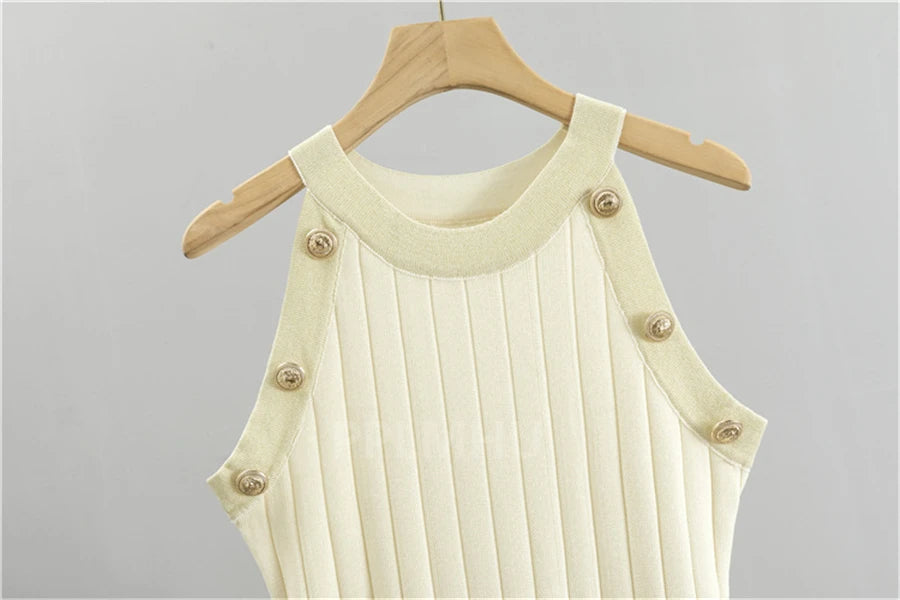 Conjunto de Vestidos Bodycon com Decote em V para Mulheres