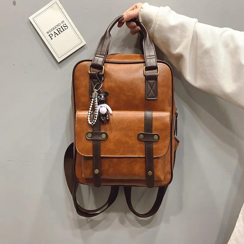 Mochila em Couro PU