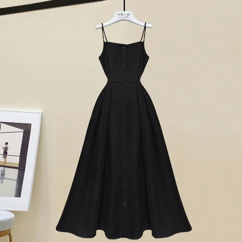 Conjunto de Malha Feminino com Blusa e Vestido