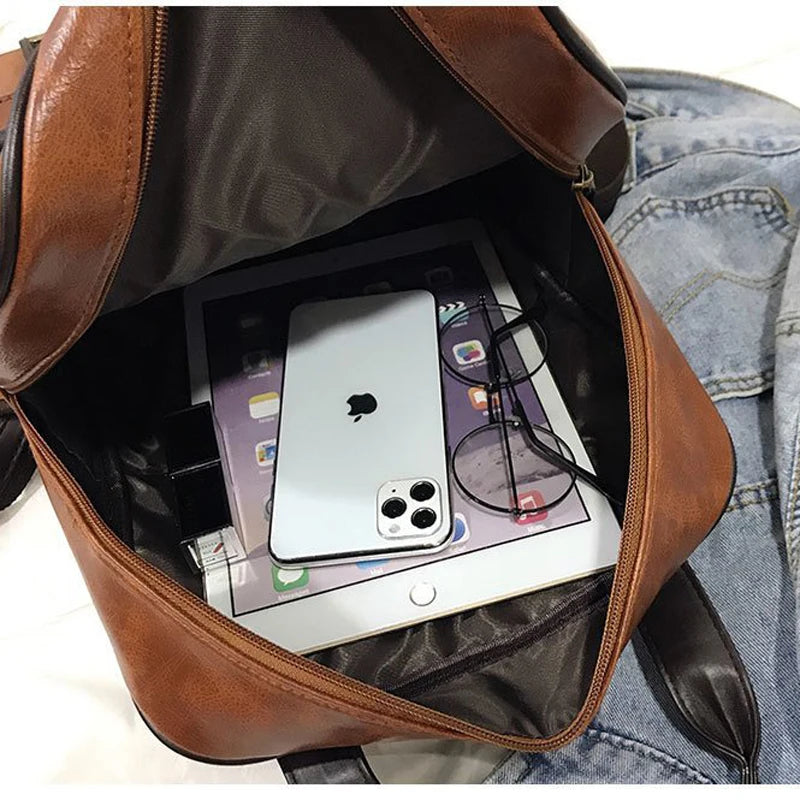 Mochila em Couro PU