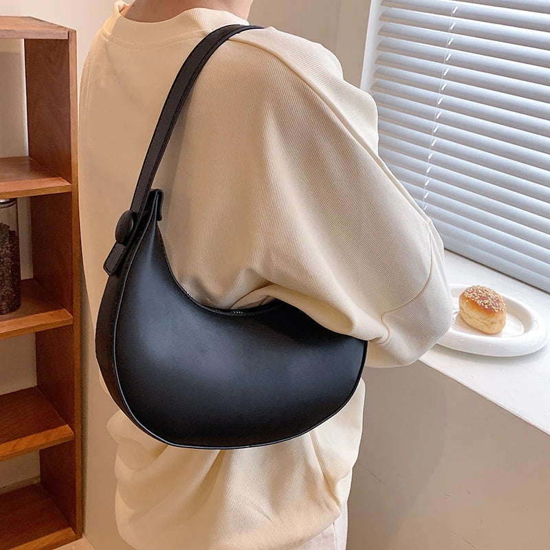 Bolsas Baguete de Couro PU