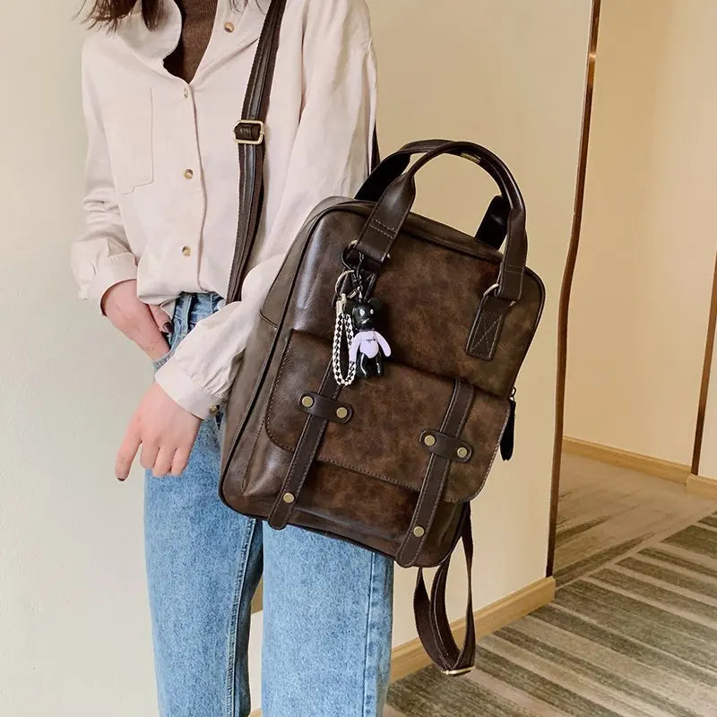 Mochila em Couro PU