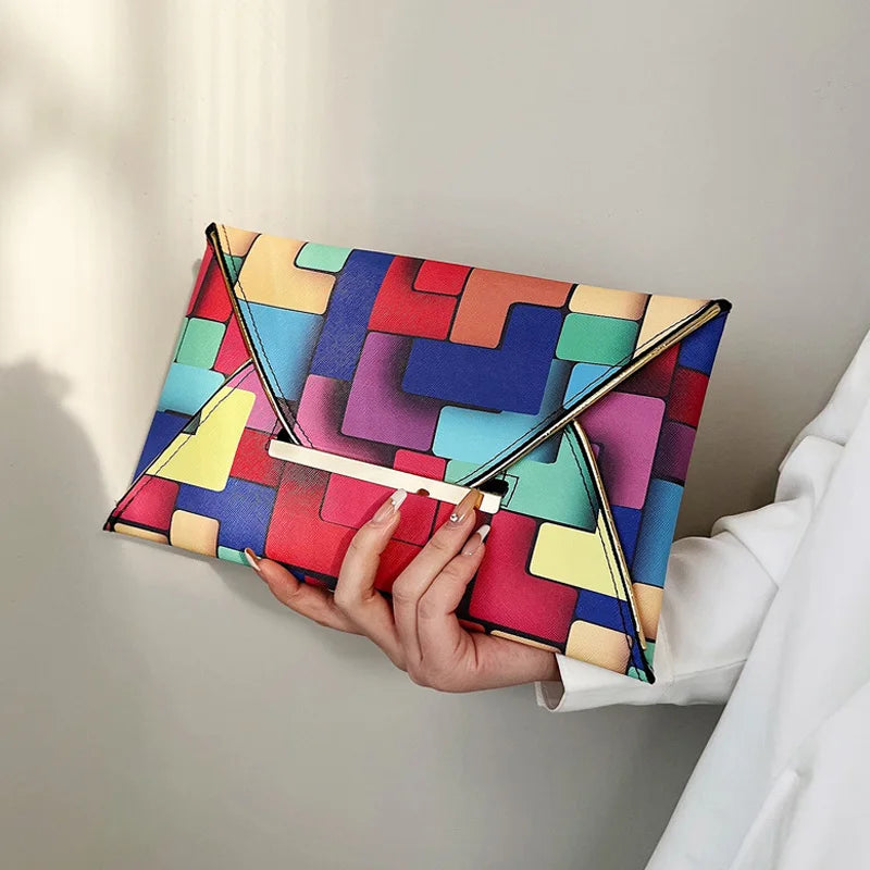 Clutch Envelope Arco-Íris
