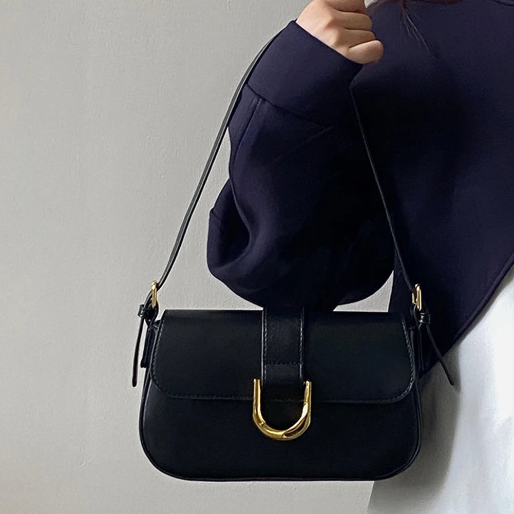 Bolsa Baguete Couro