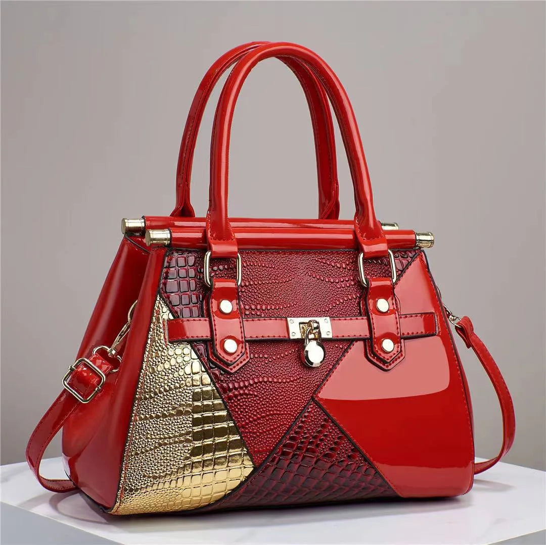 Bolsa Tote Crocodilo
