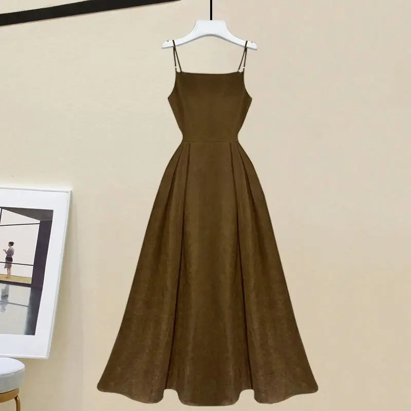Conjunto de Malha Feminino com Blusa e Vestido