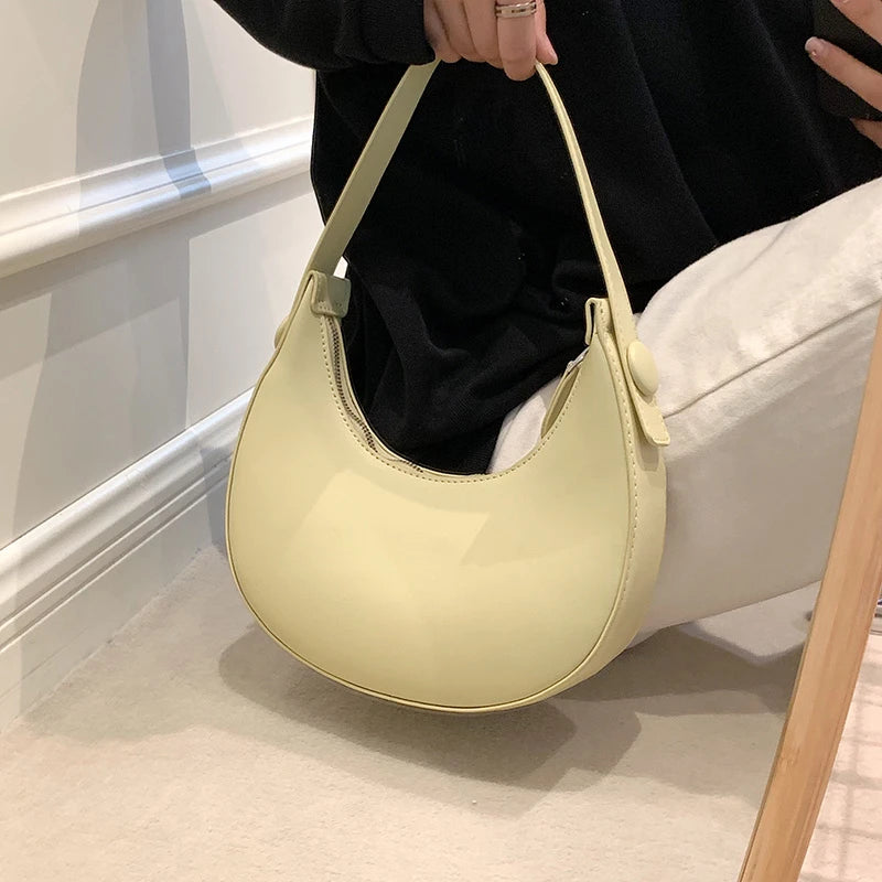 Bolsas Baguete de Couro PU