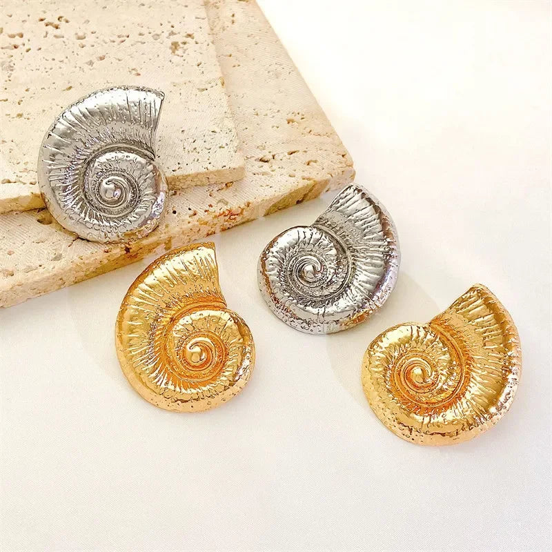 Brincos Concha de Caracol