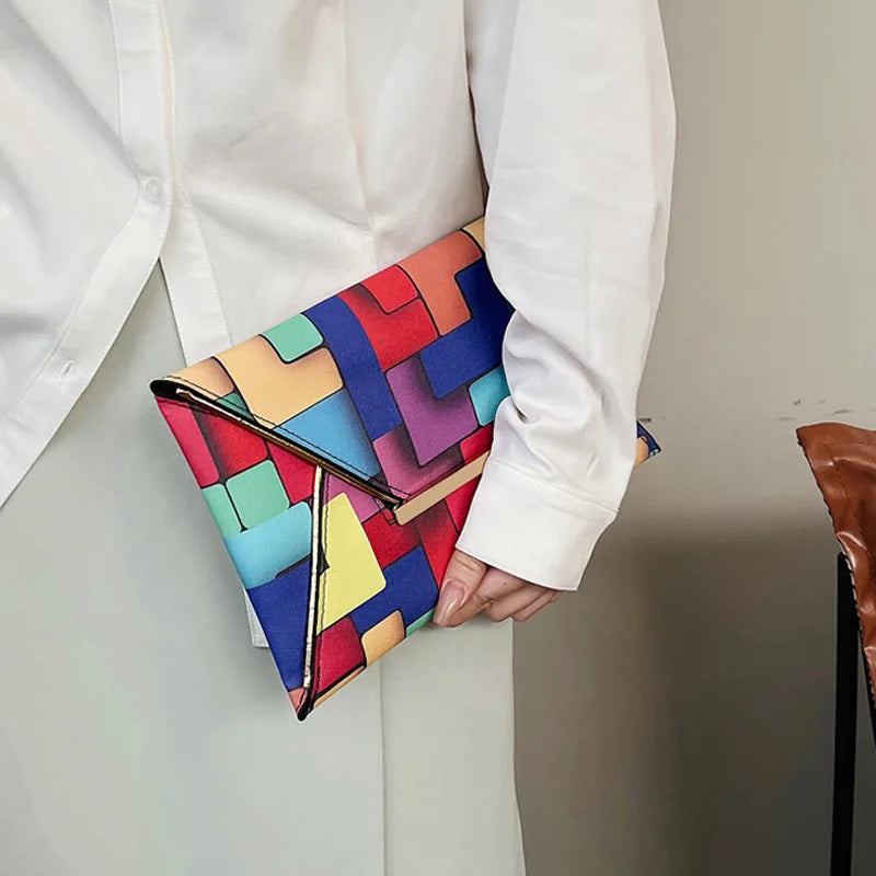 Clutch Envelope Arco-Íris