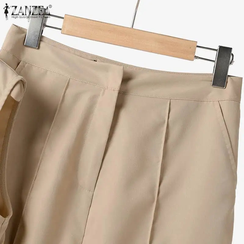 Conjunto Elegante de Calças e Regata para Mulheres