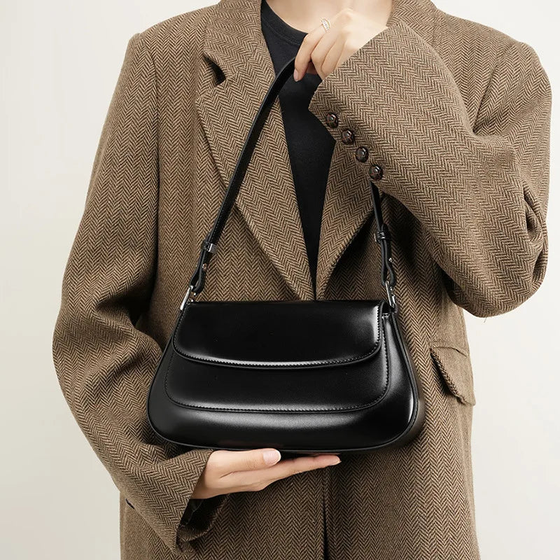 Bolsas Baguete de Couro Luxo