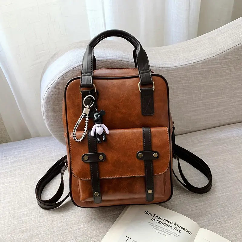 Mochila em Couro PU