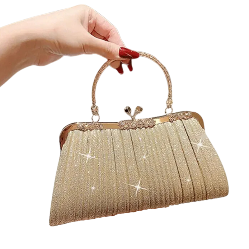 Bolsa de Festa Dourada