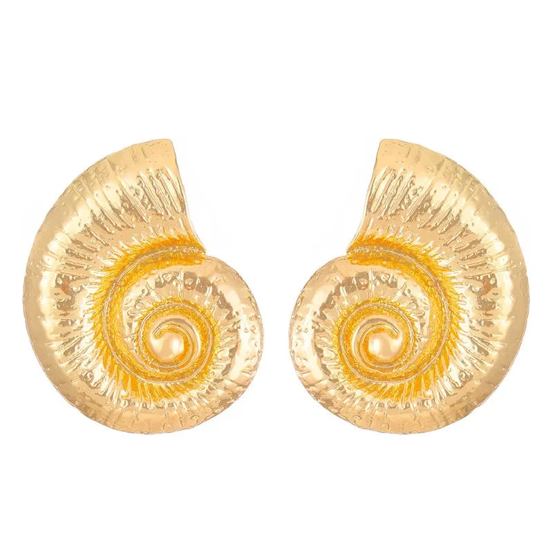 Brincos Concha de Caracol