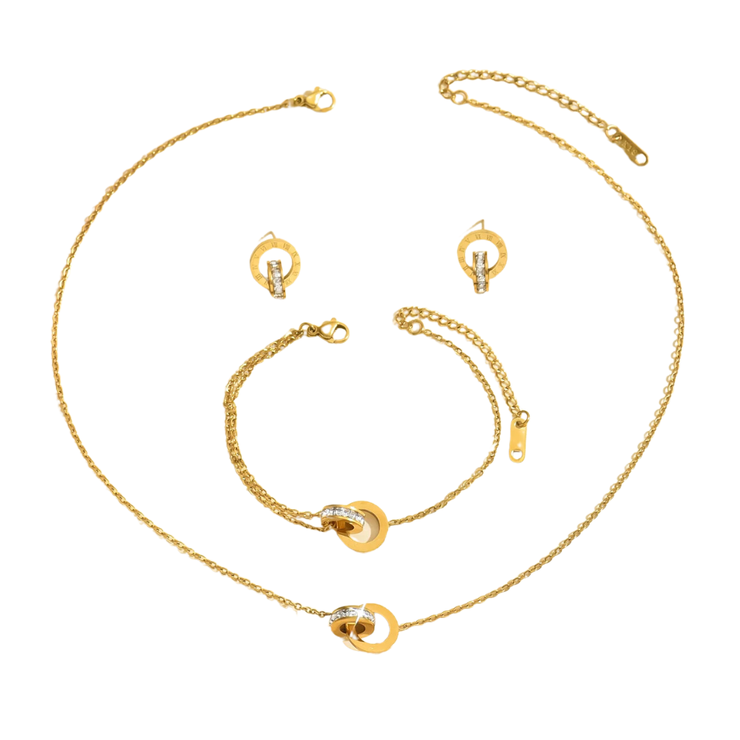 Conjunto Jóias Elegantes