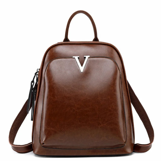 Mochila em Couro Elegante